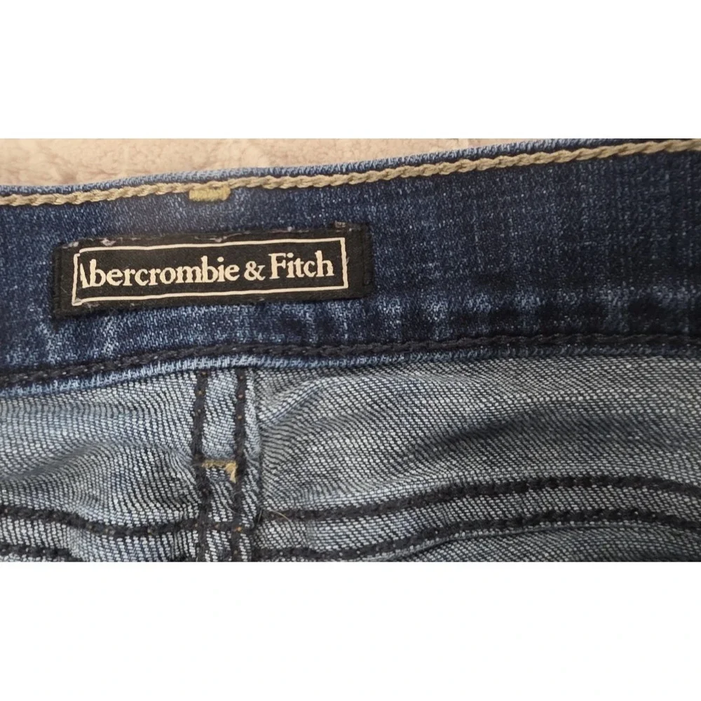 Abercrombie And Fitch Cuffed Jean Shorts 24